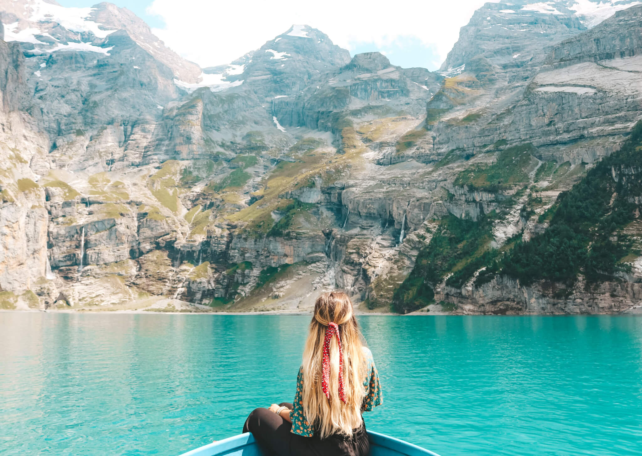 Deux Jours Au Lac D Oeschinen Randonn E Et Tour En Barque