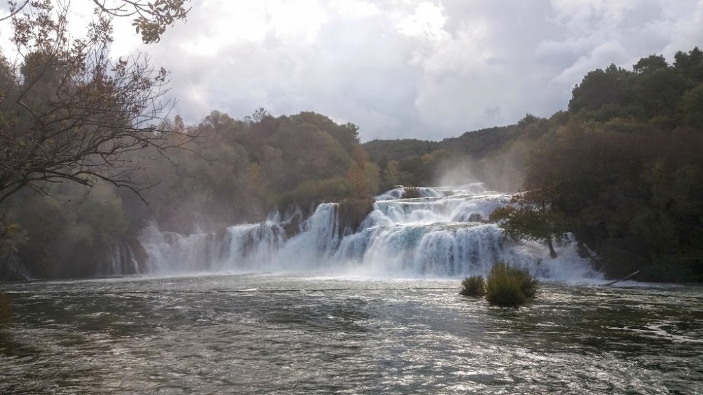 parc national krka croatie cascade region de Zadar