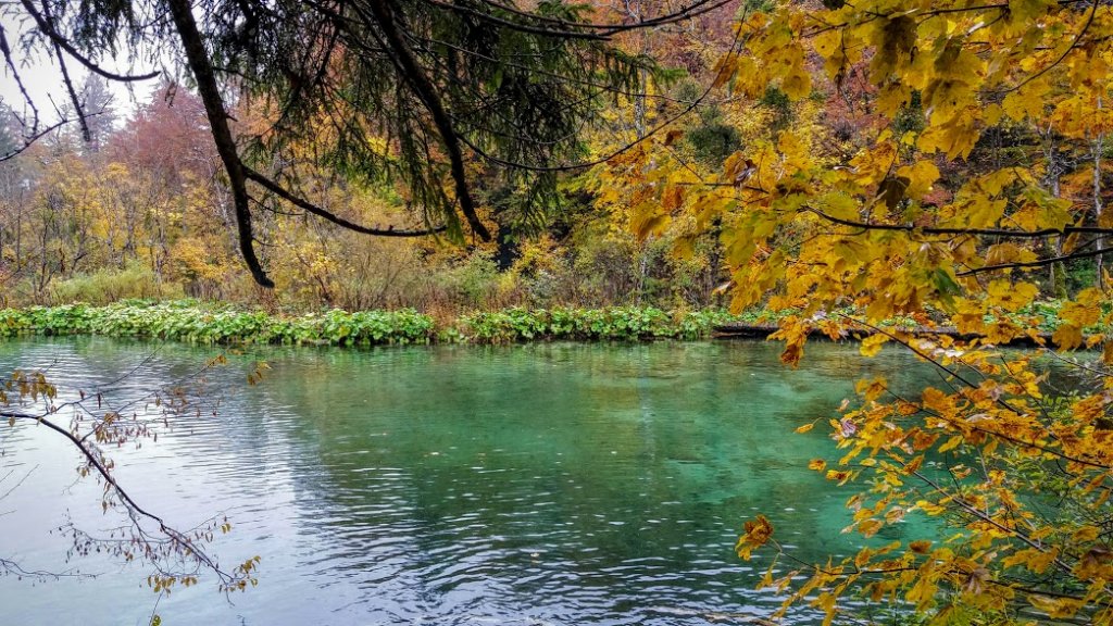 parc national plitvice automne croatie