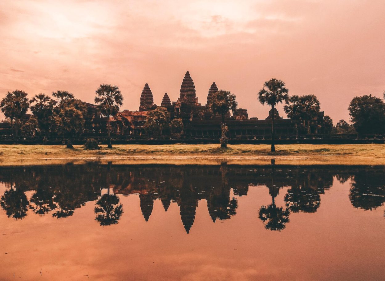 angkor wat lever de soleil cambodge