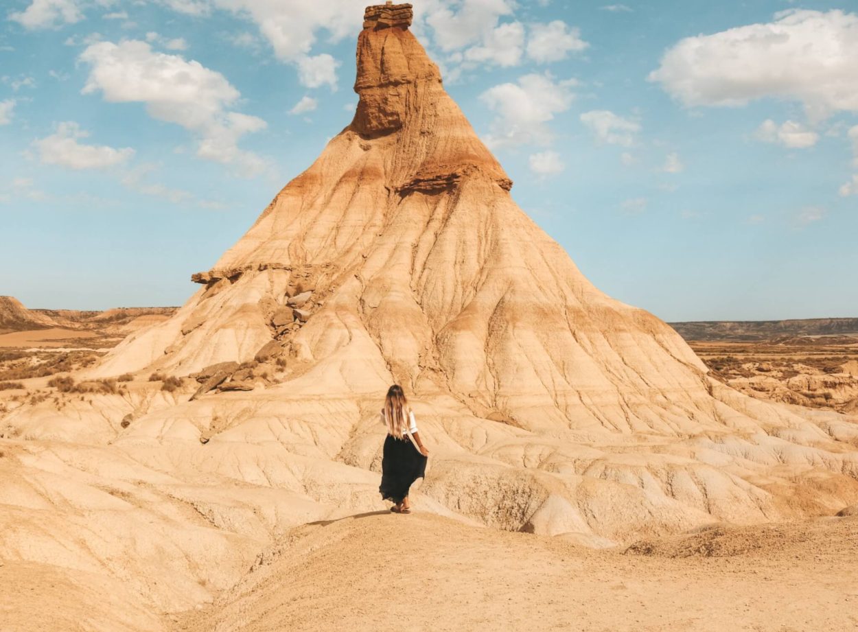 Castilditierra désert Bardenas Reales Espagne