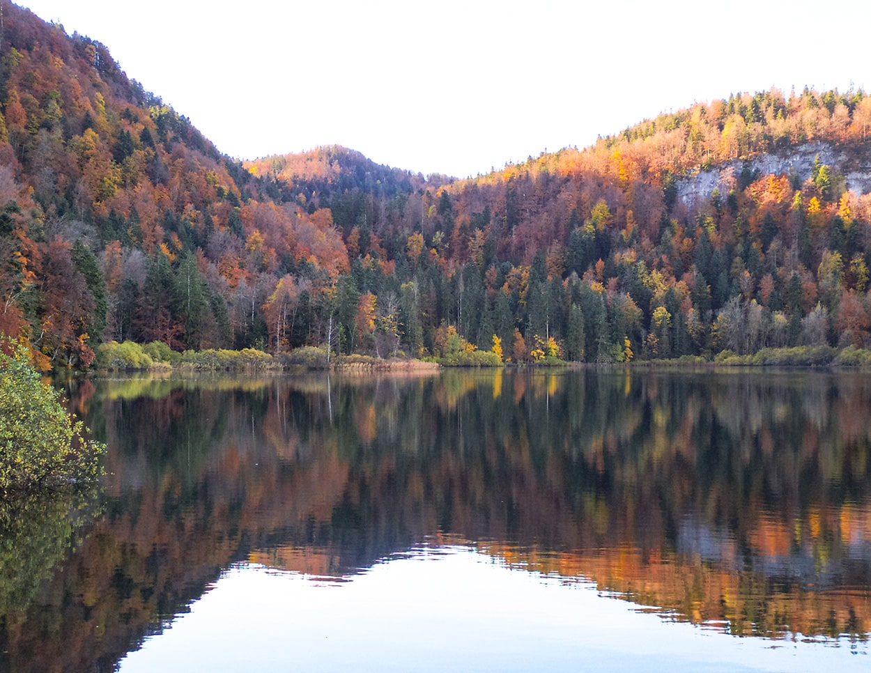 Les Montagnes Du Jura En Automne