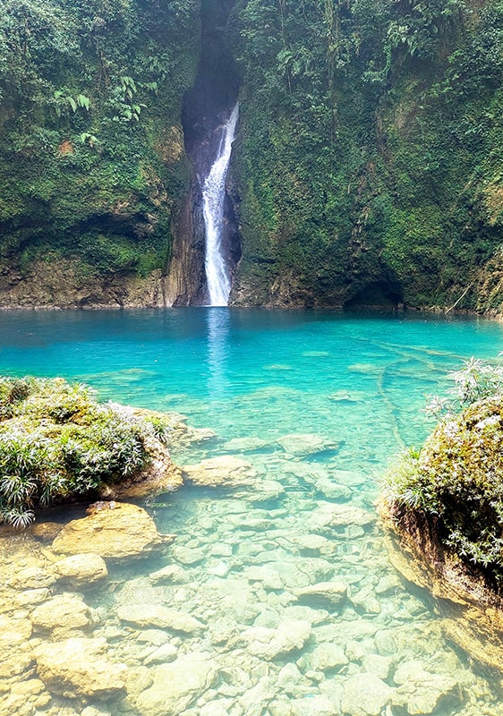 Cascade au Guatemala