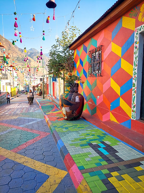 Village San Juan La Laguna Guatemala