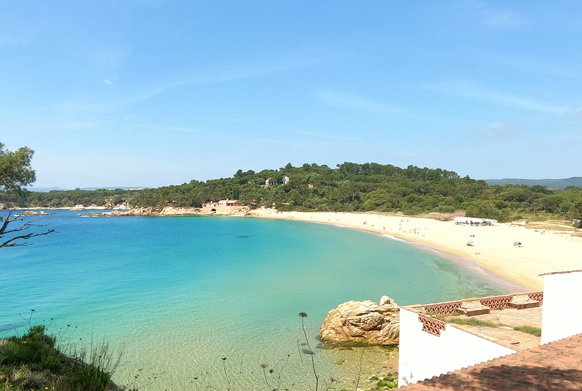 plage de castell Espagne